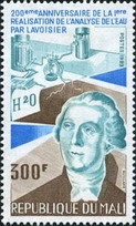 Lavoisier, francobollo Mali