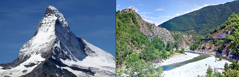 Cervino e Val Trebbia