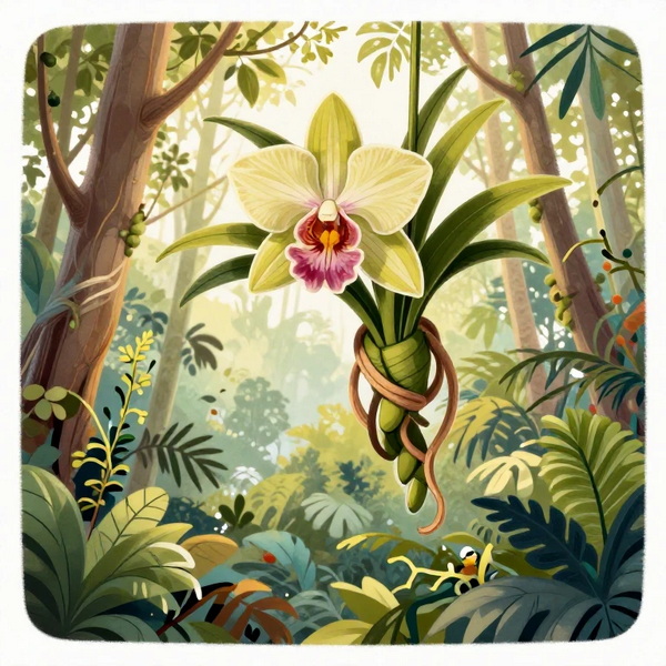 orchidea epifita
