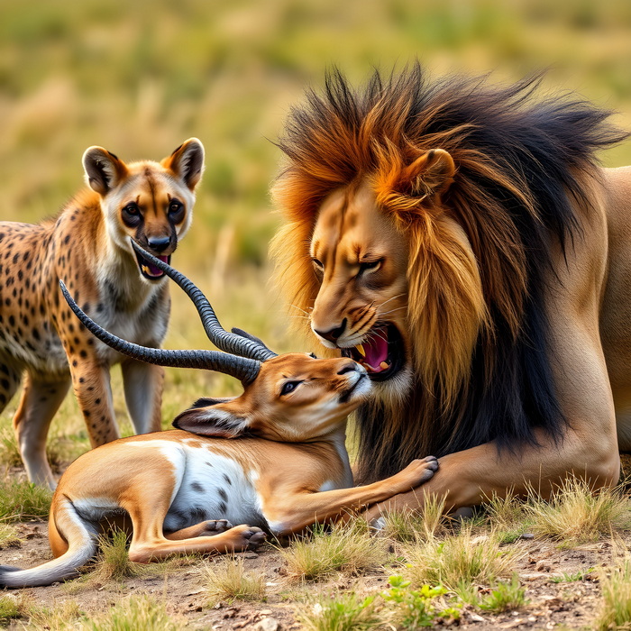leone contro iena