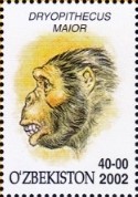 francobollo Dryopithecus
