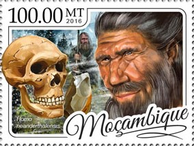 francobollo H. neanderthalensis