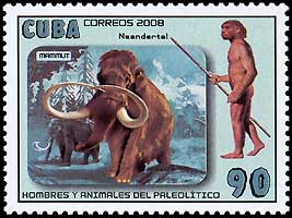francobollo H. neanderthalensis