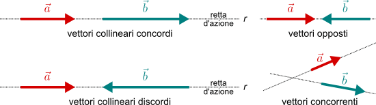 rapporti di vettori