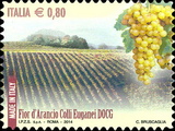 francobolli vino Euganei
