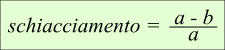formula dello schiacciamento