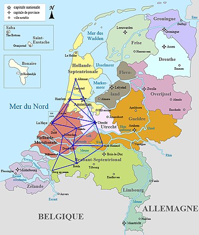 rete di triangolazione in Olanda