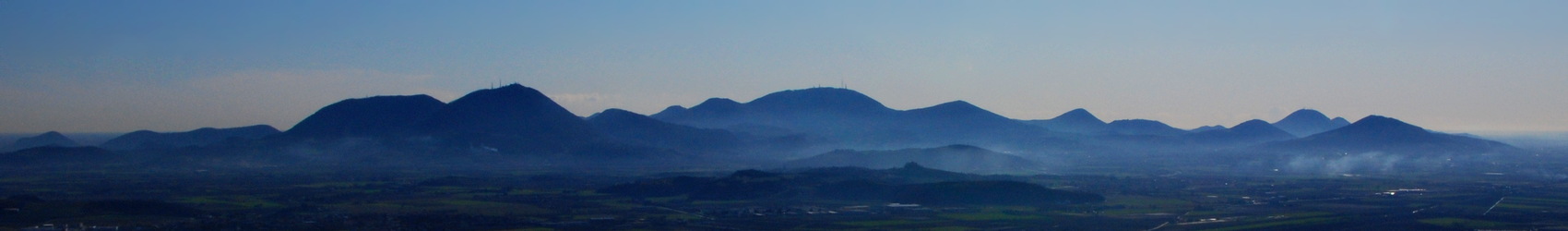 panorama dei Colli Euganei