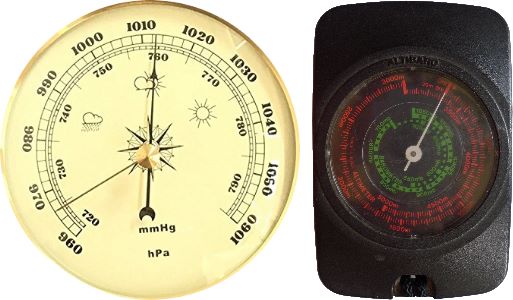 barometro e altimetro