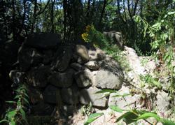 resti del castello mura