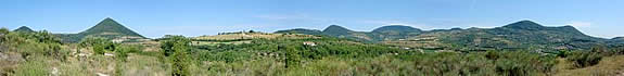 panorama dei Colli meridionali panorama