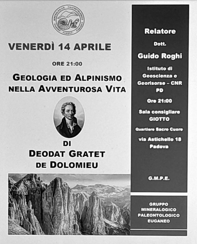 Geologia e Alpinismo nell'avventurosa vita di Dolomieu