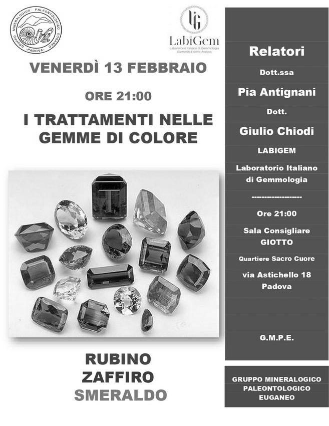 I TRATTAMENTI NELLE GEMME DI COLORE