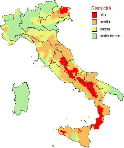 terremoti in Italia
