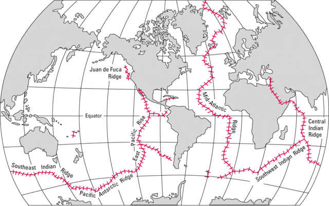 Distribuzione delle dorsali